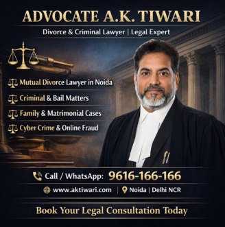 Advocate AK Tiwari – Divorce Lawyer in Raj Nagar Ghaziabad | Best Lawyer in Ghaziabad
